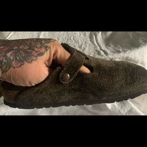 Birkenstock Boston Suede Leather Clog 39